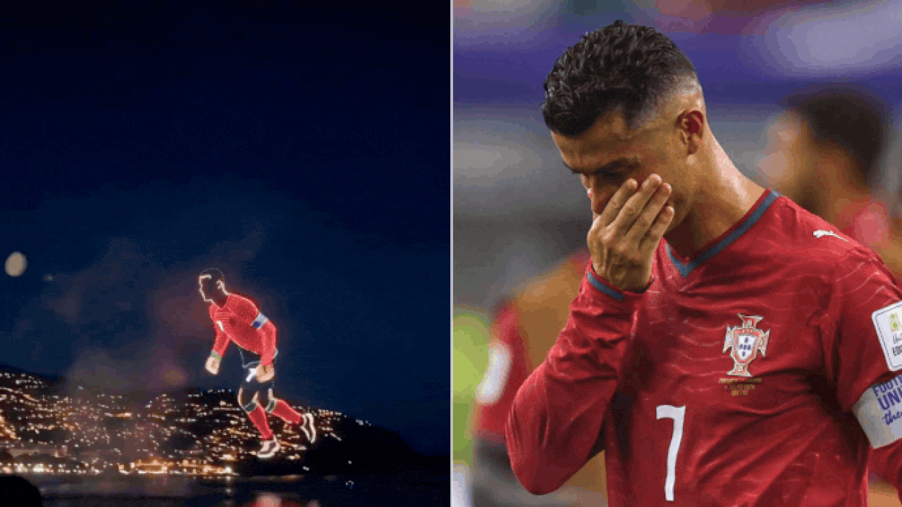 'Siuuuu': Madeira honours Cristiano Ronaldo with drone show after last FIFA World Cup appearance - Watch