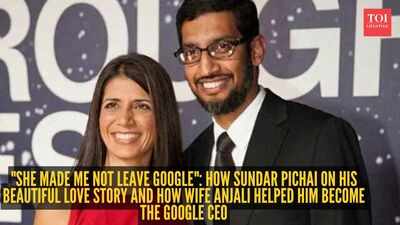  How Sundar Pichai on his beautiful love story and how wife Anjali helped him become the Google CEO
