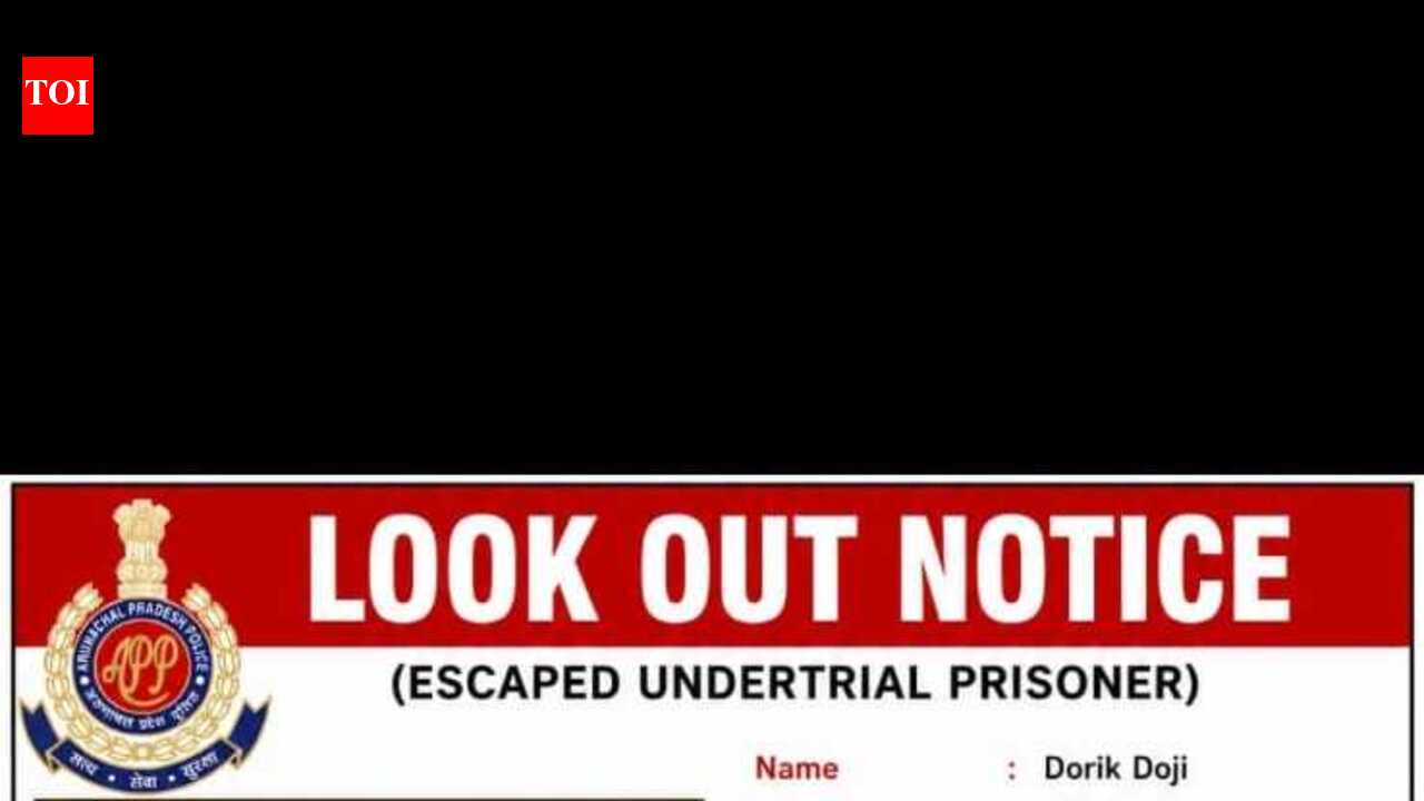 Undertrial prisoner sentenced in Pocso case flees West Siang jail