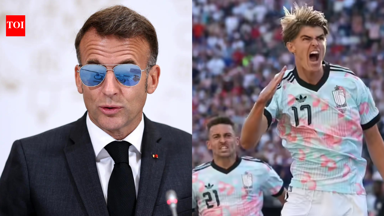 Evening news wrap: Close shave for Macron in Syria; Iran takes jab at US after FIFA ouster, and more