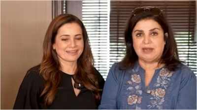 Neelam Kothari and Samir Soni's 'huge' Mumbai home has plush sofas, private bar and Farah Khan says it 'has a London vibe'