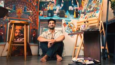 How a Delhi artist turned a Kanjivaram saree into a contemporary artwork for San Francisco's Asian Art Museum