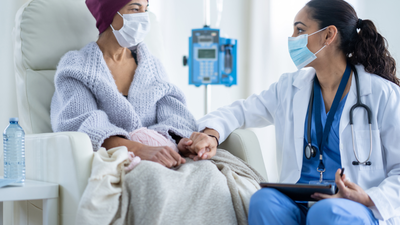 She was diagnosed with stage 4 lung cancer after it spread to her liver; a gene test and targeted therapy helped her live nearly a decade