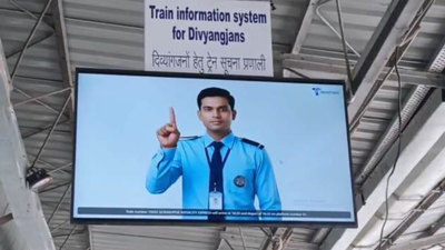 UP's Badshahnagar gets Indian Railways' first AI sign language info system