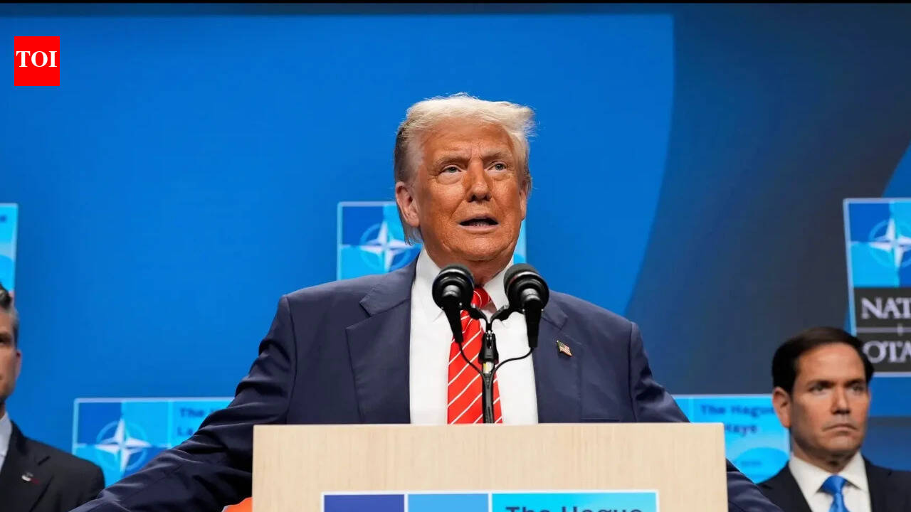'Should be controlled by US, not Denmark': Trump renews Greenland claim at Nato Summit