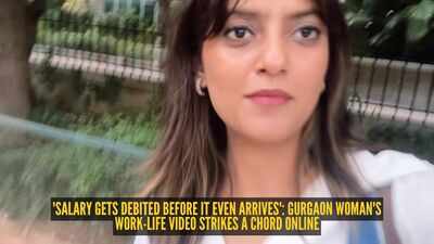 'Salary gets debited before it even arrives': Gurgaon woman's work-life video strikes a chord online