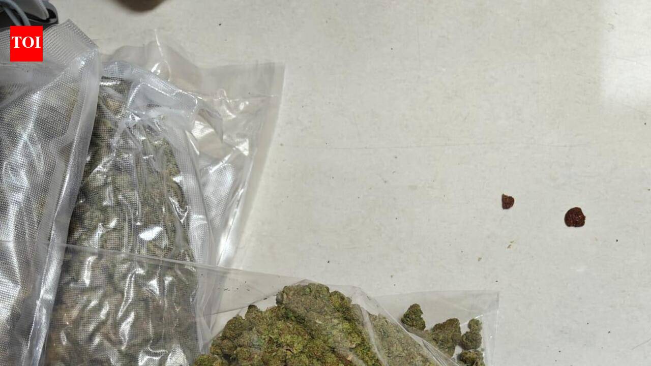 Man held with hybrid cannabis at airport