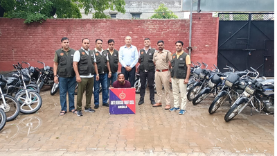 Interstate bike thief held in Ambala; police recover 20 stolen motorcycles