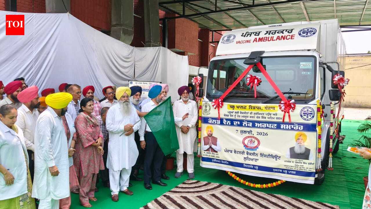 Punjab gets high-tech cold van for veterinary vaccines
