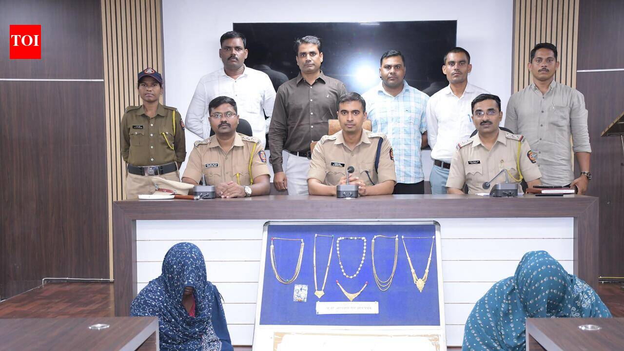 Nanded: Six-month-old theft case detected; 160g gold jewellery worth Rs 24 lakh recovered from two women; two aides on the run