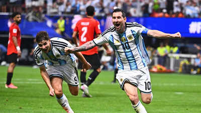 Lionel Messi becomes FIFA World Cup's all-time assists leader as Argentina edge Egypt in a thriller
