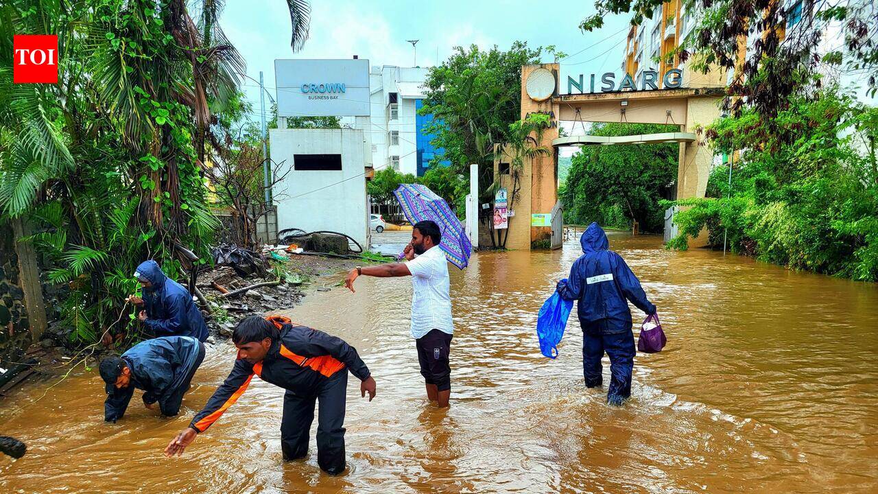 PMC notice to Bavdhan society over missing stormwater drains, residents blame developer