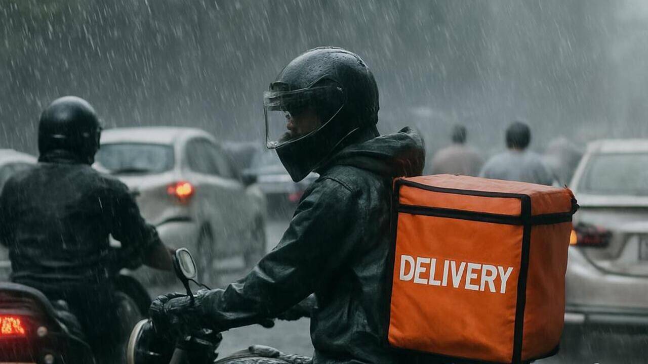 Quick commerce slows down, riders face challenges amid Pune rains