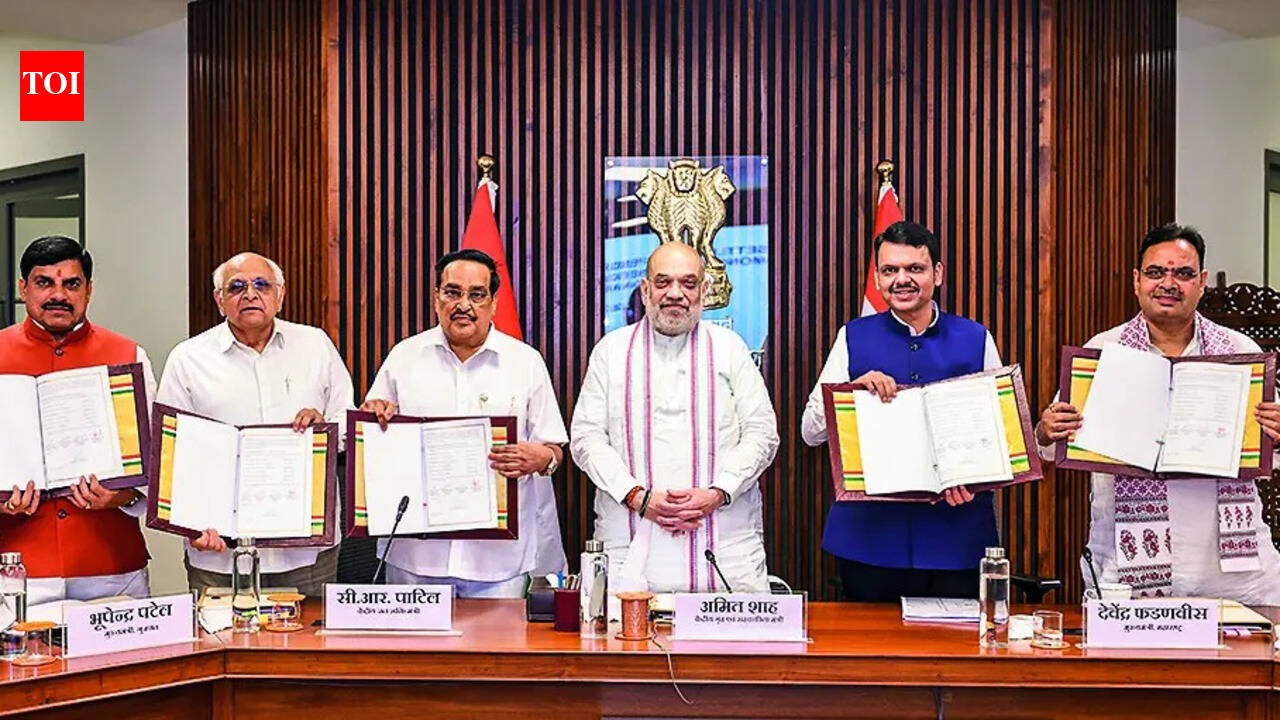 4 states ink pact on decades-long Narmada project payment dispute