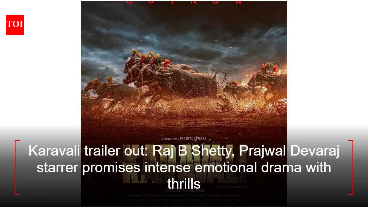 'Karavali' trailer out: Raj B Shetty, Prajwal Devaraj starrer promises intense emotional drama with thrills