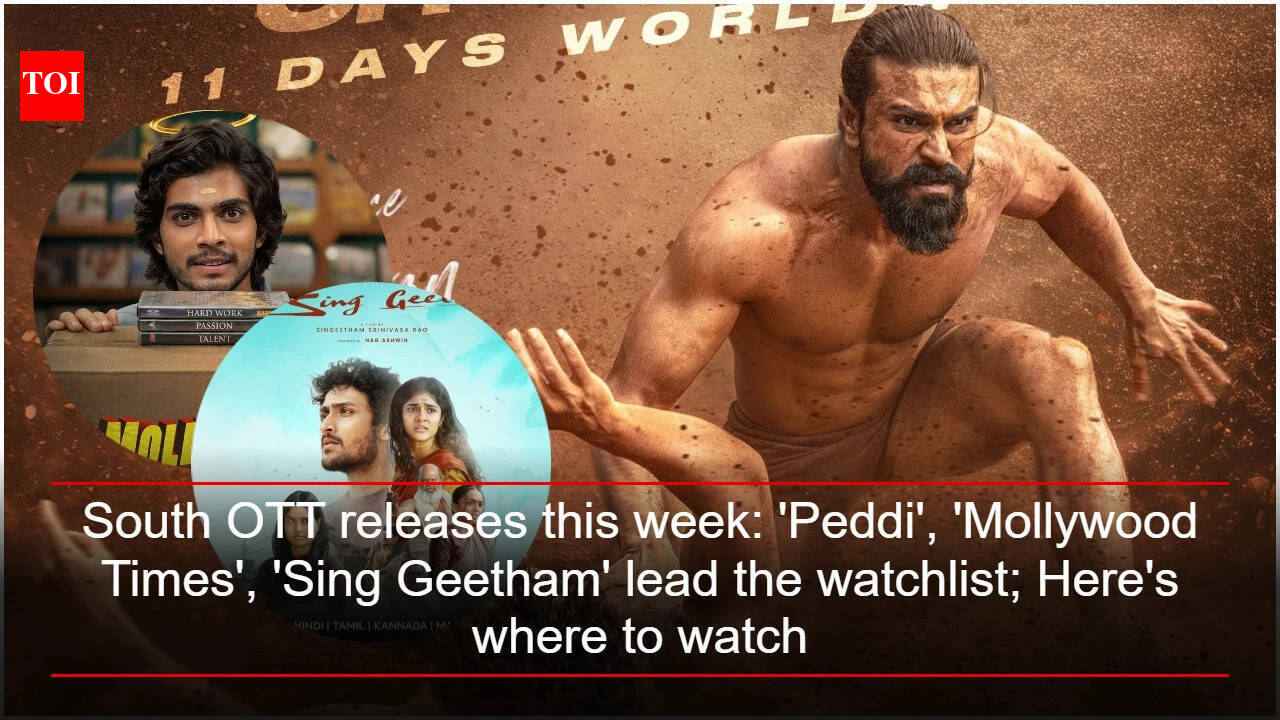 South OTT releases this week: 'Peddi', 'Mollywood Times', 'Sing Geetham' lead the watchlist; Here's where to watch