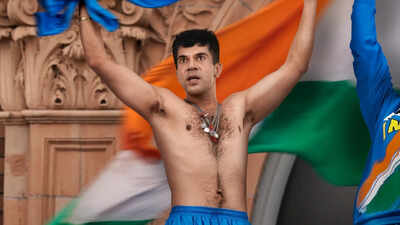 Rajkummar Rao recreates Sourav Ganguly's iconic dominating moment for the first time in 'Dada - The Sourav Ganguly Story'; release date announced