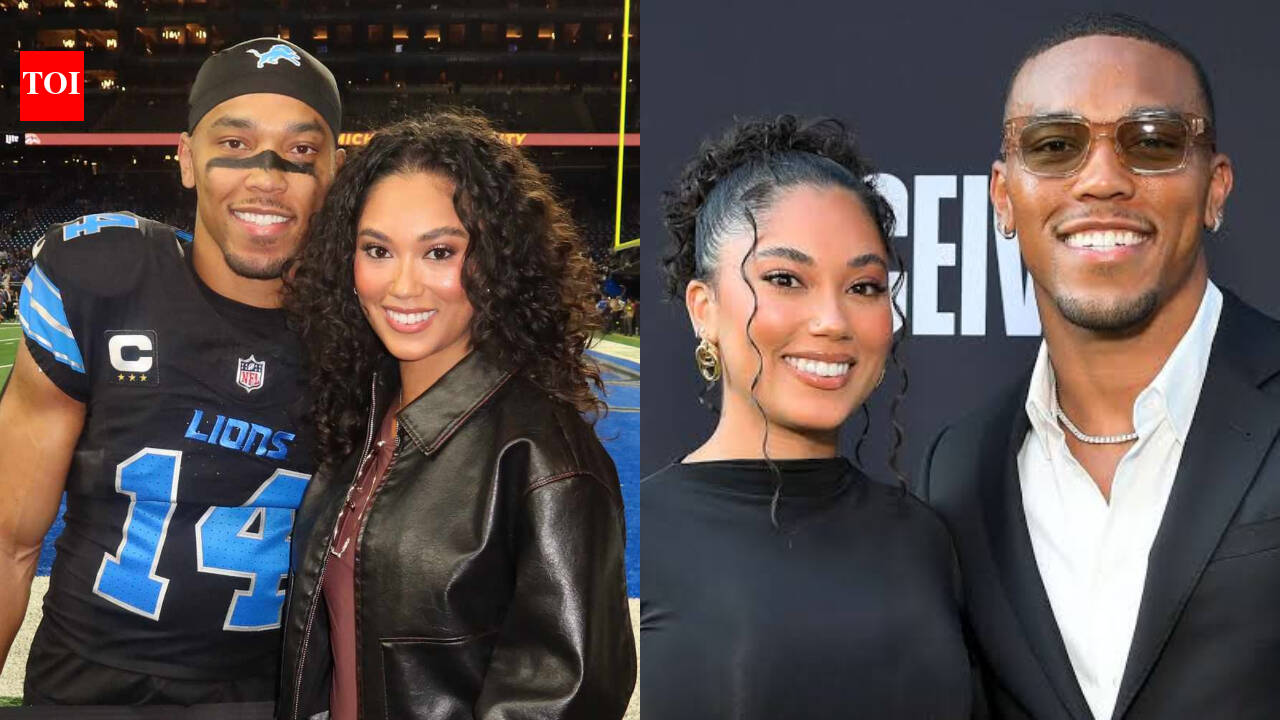 Amon-Ra St. Brown and Brooklyn Adams' dating timeline: Lions' All-Pro WR gets engaged to his high school sweetheart after nearly a decade together