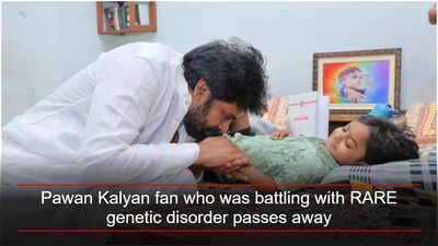 Pawan Kalyan fan who was battling with RARE genetic disorder passes away; Fans pay emotional tributes
