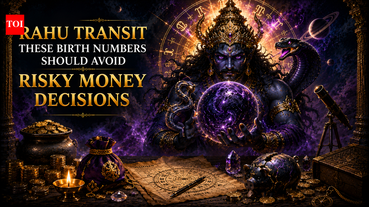 Rahu Transit 2026: These Birth Numbers Should Avoid Risky Money Decisions this month