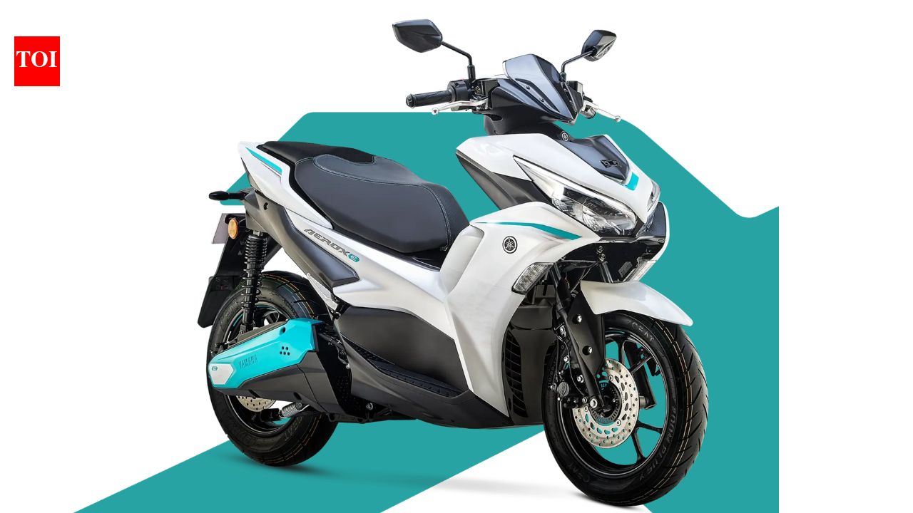 Yamaha Aerox E electric scooter launched at 2.81 lakh: Range, battery & more