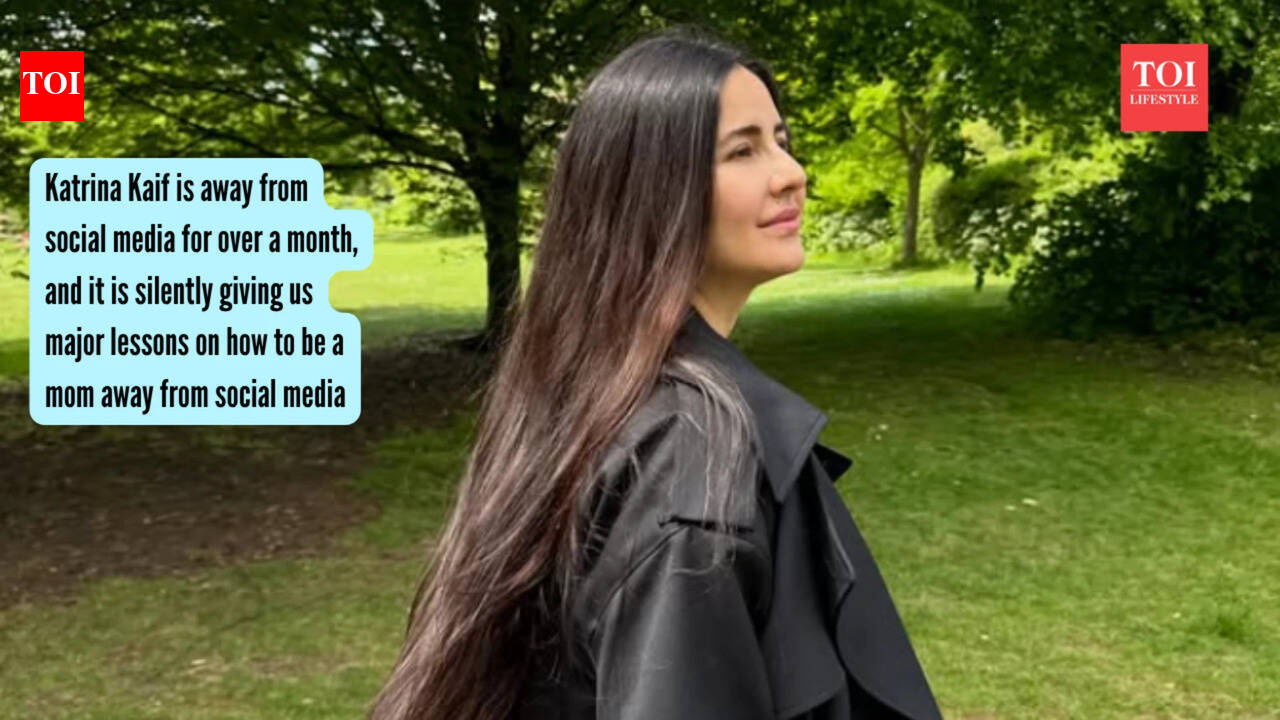 Katrina Kaif is away from social media for over a month, and it is silently giving us major lessons on how to be a mom away from social media