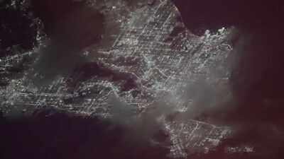 America's 250th birthday seen from space: Nasa shares stunning ISS footage of Los Angeles fireworks