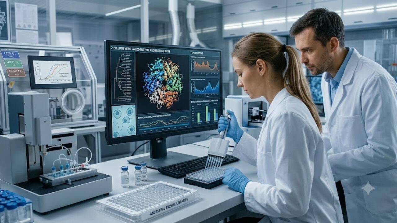 Scientists recreate a 2-billion-year-old enzyme and uncover how early life survived on Earth