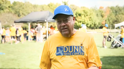 Inspired by the loss of his daughter to brain cancer, a Canadian father has raised more than C$1.6 million for research and received London's first-ever Order of London award