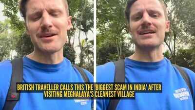 British traveller calls this the 'biggest scam in India' after visiting Meghalaya's cleanest village