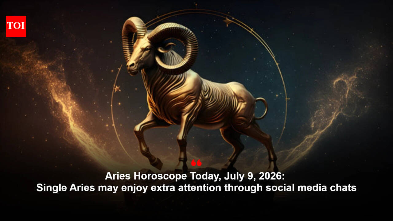 Aries Horoscope Today, July 9, 2026: Single Aries may enjoy extra attention through social media chats