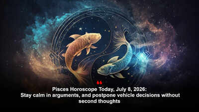 Pisces Horoscope Today, July 9, 2026: Stay calm in arguments, and postpone vehicle decisions without second thoughts