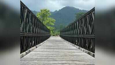 Bailey Bridge Across Balason River Opens