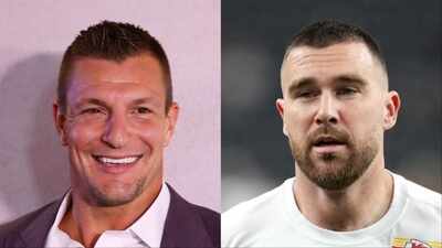 NFL legendary tight end Shannon Sharpe chooses Travis Kelce over Rob Gronkowski and compares them to barbecue and sushi