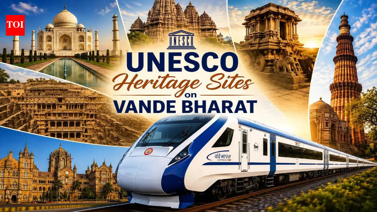 वंदे भारत ट्रेनें जो आपको भारत के सबसे प्रसिद्ध यूनेस्को विश्व धरोहर स्थलों तक ले जाती हैं
