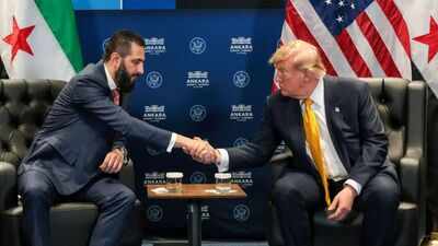 'I think I will': Trump hints at lifting Syria's terror label, calls interim president 'great job'