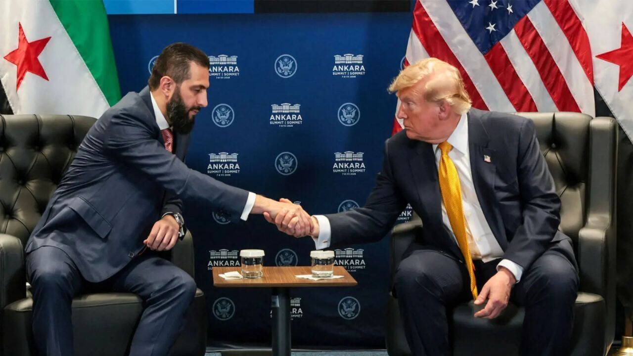 'I think I will': Trump hints at lifting Syria's terror label, calls interim president 'great job'