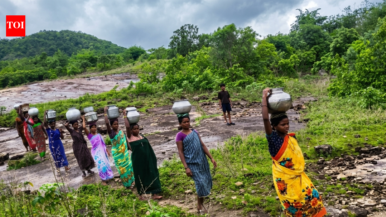 Tribal hamlet in Anakapalle district walks 2 km for water