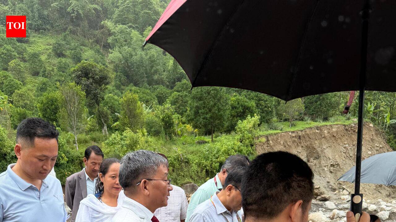 Central team visits flood-hit Arunachal’s Keyi Panyor to assess losses