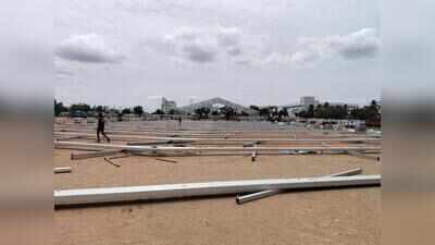 Karur gears up for CM visit tomorrow
