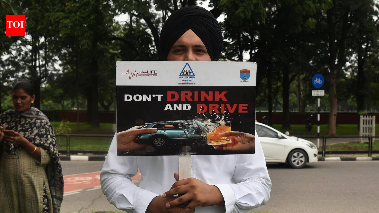 ‘Don’t drink and drive’: A traffic lesson in public view