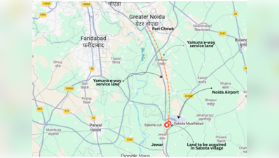 Land hurdle stalls 5km Yamuna Expressway service lane stretch