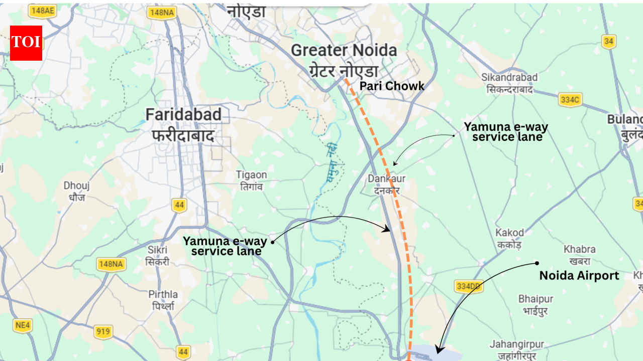 Land hurdle stalls 5km Yamuna Expressway service lane stretch