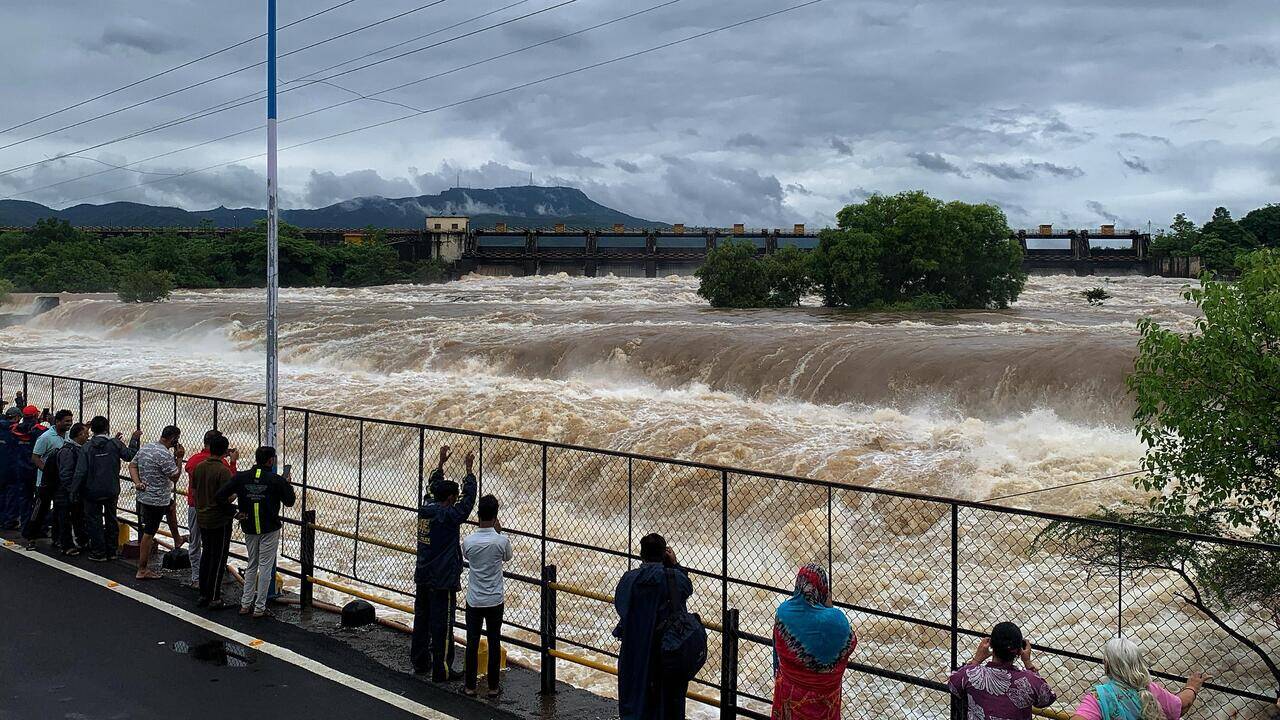 Collective storage in 4 dams surges past halfway-mark; water release starts from Khadakwasla