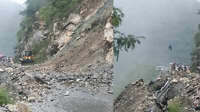 Heavy rains disrupt Gangotri and Yamunotri highways