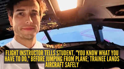  Flight instructor jumps to death from aircraft, leaving student to land it alone