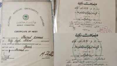 SIR search unearths Hindu student's AMU Seerat certificate