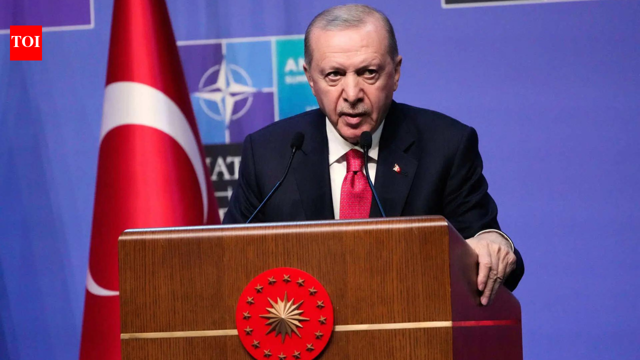 Turkey's Erdogan gifts Starmer, Carney engraved pistols at Nato Summit