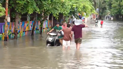 Rain batters Gujarat: IMD issues heavy rain alert across state, waterlogging reported in multiple areas