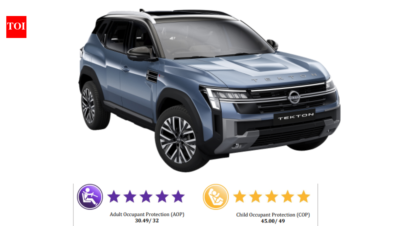 Nissan Tekton scores 5 stars in BNCAP crash tests before global debut: Details